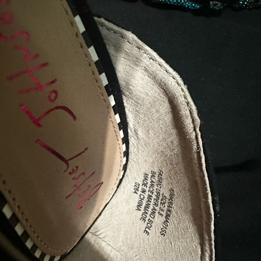 Betsey Johnson Black Heels with Colorful Floral Accents - Picture 4 of 4
